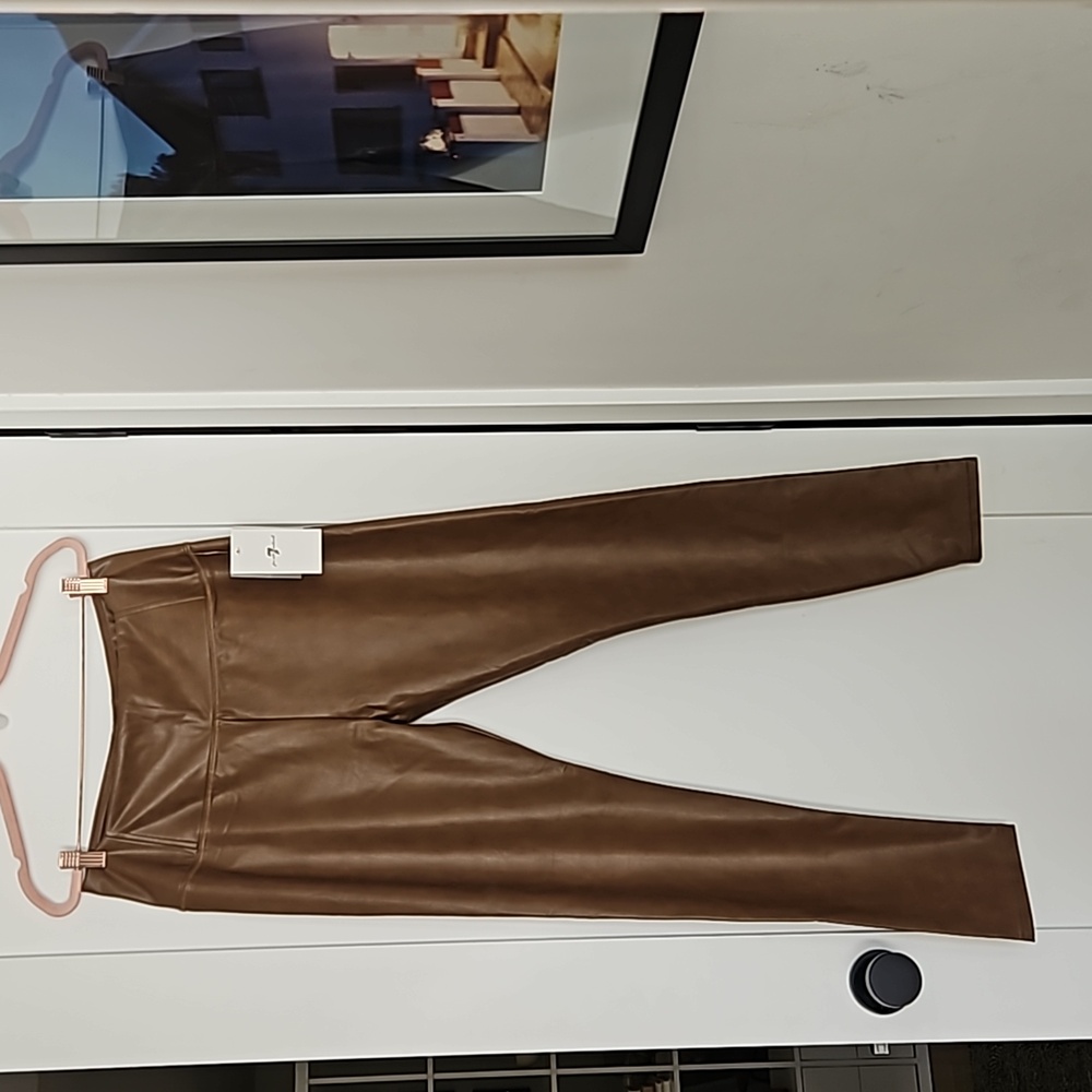 7 for All Mankind | Vegan Leather Leggings | L | NWT